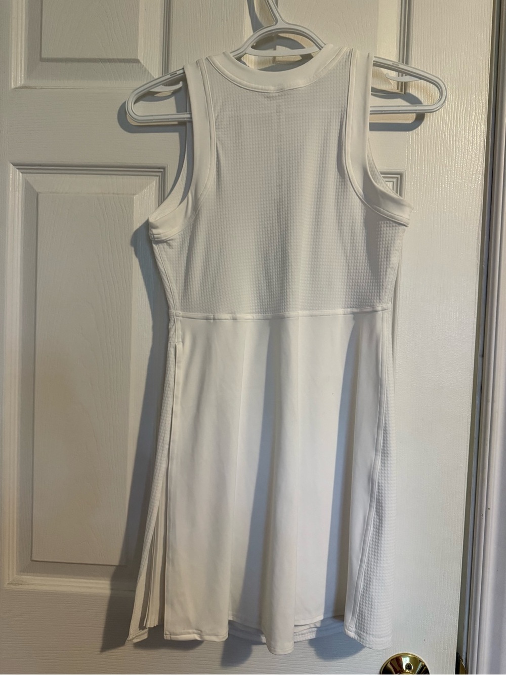 lululemon athletica White Sleeveless Zip-Front Sport Dress - Picture 2 of 3